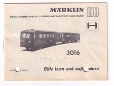 Märklin H0 3016 - Bedienungsanleitung Schienenbus - gelocht (19)