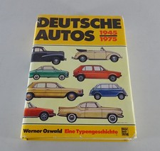 Bildband Deutsche Autos 1945 -