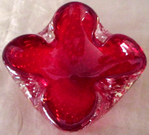 Murano glas aschenbecher - murano,