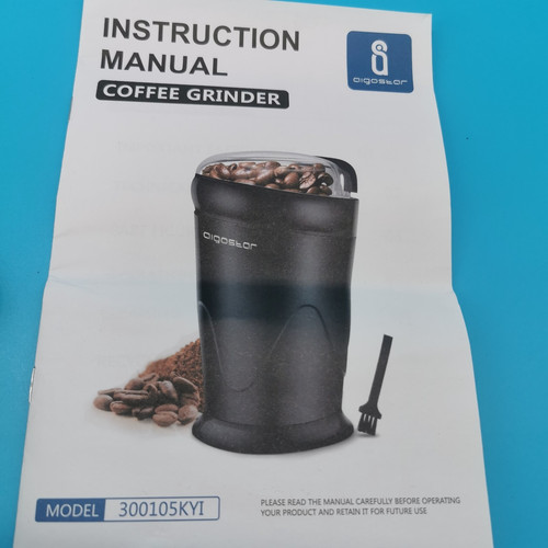 Aigostar schwarz kaffeemühle - schwarz,