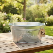 FLINKO Zinkwanne 24 Liter XL