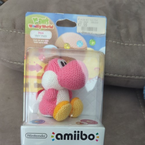 Amiibo woll yoshi pink - woll-yoshi,