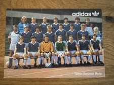 Mannschaftskarte Tennis Borussia Berlin 1985/86 | MK adidas