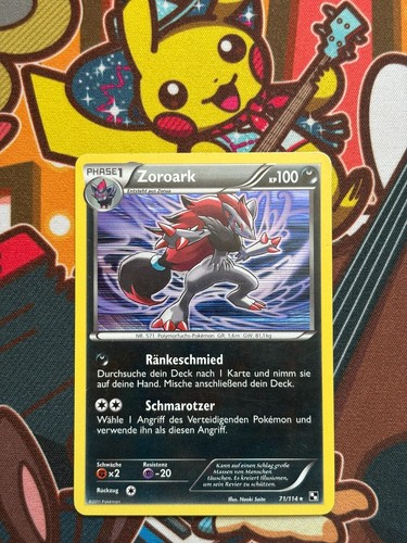 Zoroark holo 114 schwarz - 71/114,