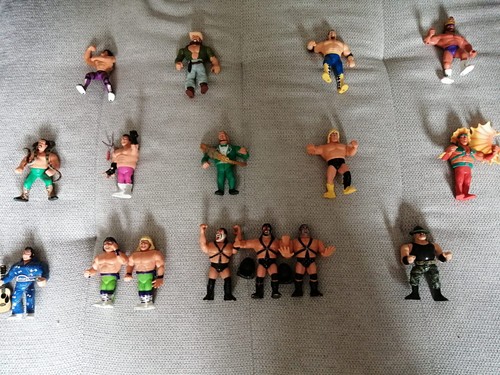 Wwf hasbro figuren - wwf, sammlung