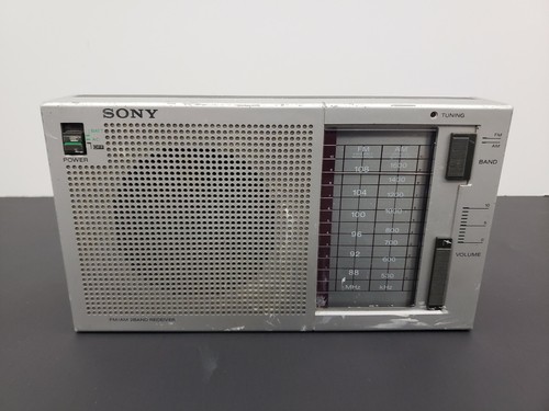 Sony icf 710w radio silver - icf-710w, radio-