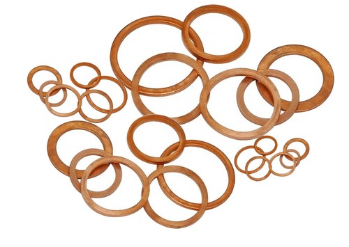 100 x kupferdichtring - 10,