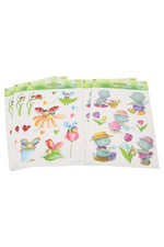 HEITMANN Fensterbilder Stickerbuch Frühling Sommer 5 Bögen Fenster Deko Set