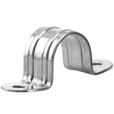 Edelstahl Rohrschelle Außen