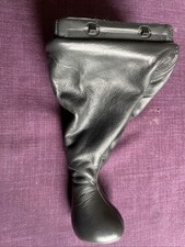 ORIGINAL LEDER Mercedes w202 Schaltknauf Schaltsack schwarz 5 Gang A2022674910