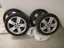 4 Dunlop SP Sport Maxx 225/45R17DU für VW nur 1328km gefahren mit Alufelgen