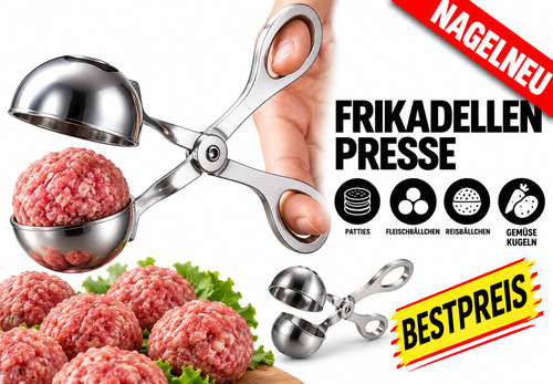 Frikadellenpresse edelstahl - frikadellenpresse,
