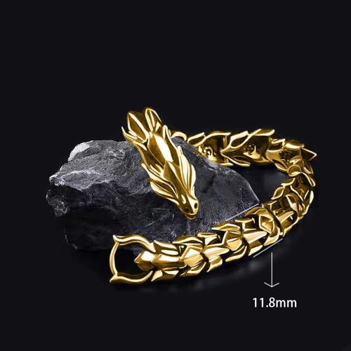Drachenkopf kette armband mit - drachenkopf,