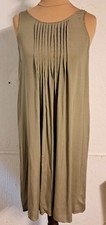 Hochwertiges Seidenkleid von "Blaumax Pure Silk" in beige taupe NP 179,- EUR