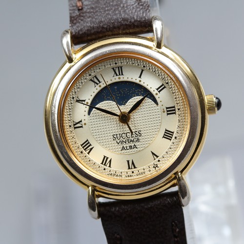 Seiko moon phase alba - seiko,