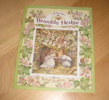 Brambly Hedge Royal Doulton Prospekt Katalog Porzellan 
