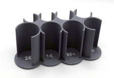 Euro Münzen Halter, Sortierer - Organizer Aufbewahrungsregal - aktuelle Stückelungen