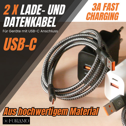 Usb schnell ladekabel - 2, x