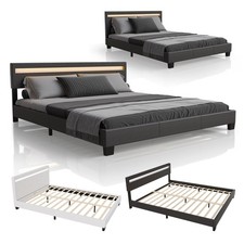 Polsterbett Kunstlederbett