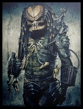 Jungle Hunter Predator - Leinwand Bild - Kunstdruck - gerahmt