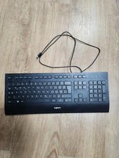 Logitech K280e Deutsch QWERTZ Kabelgebundene USB-Tastatur - Schwarz 