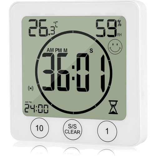 Badezimmeruhr digital wecker - badezimmeruhr,