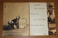 Seltene Werbung SONY CM-DX