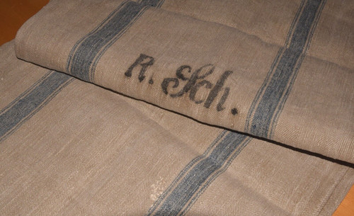 Alte leinensack mehlsack - alte,