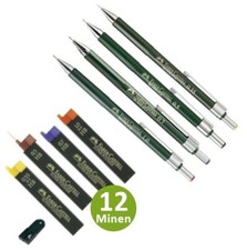 FABER CASTELL Druckbleistift Bleistift TK-FINE SERIE / Minen Zubehör wählbar