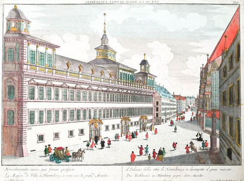 C1780 nürnberg rathaus - c1780,