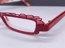 Lafont Brille Damen Rot eckig