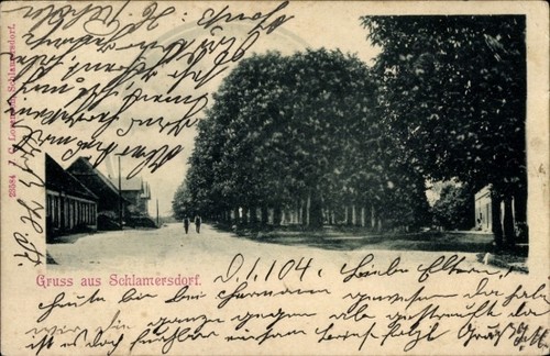 Schlamersdorf seedorf im - ak,