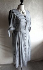 Landhauskleid blau-weiß