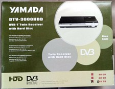 Umax Yamada DTV-3000HDD DVB-T Twin Receiver with HDD, gebraucht, ungetestet