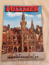 Vollmer Modellbahn-Zubehör Katalog 79/80 (1979 - 1980) für H0 + N mit Preisliste