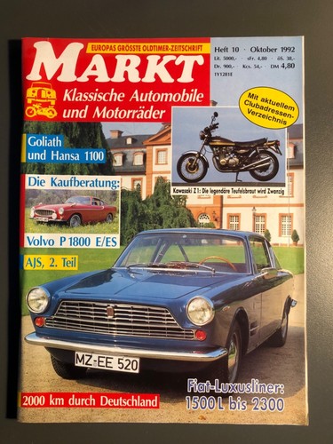 Oldtimer markt 1992 fiat - oldtimer, 10/1992