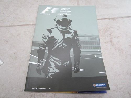 Program 2003 silverstone - program,