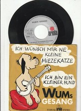 7"Wums Gesang Ich wünsch mir