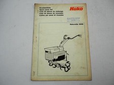 Hako Hakorette 5008 mit JLO L152 Motor Ersatzteilliste Ersatzteilkatalog