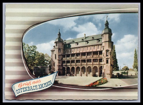Ansichtskarte offenbach - ansichtskarte,