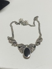 Alte / Antiker Kollier Silber