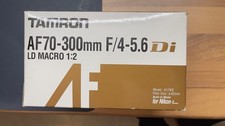 TAMRON AF 70-300mm F / 4-5,6 Di LD MACRO 1:2 für Nikon TOP ZUSTAND