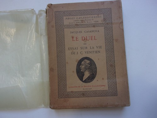 Casanova jacques duel - -,