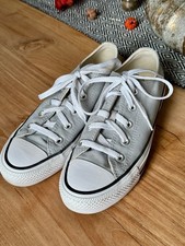 Converse Chuck Taylor All Star Ox Low-Top-Sneaker GRAU EU Größe 36,5 - Sehr gut!
