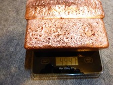 Kupferbarren Kupfer 4,900 Kg