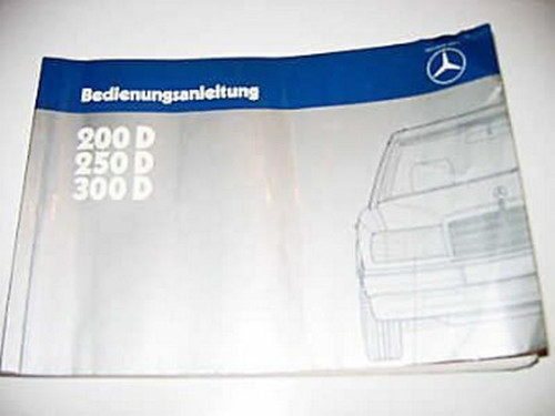 W124 betriebsanleitung - w124,
