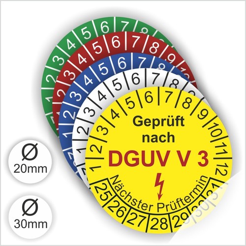 Dguv prüfplaketten - dguv,
