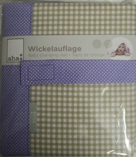 10 Srück aha Wickelauflage Mobile Beige-Lila Neu