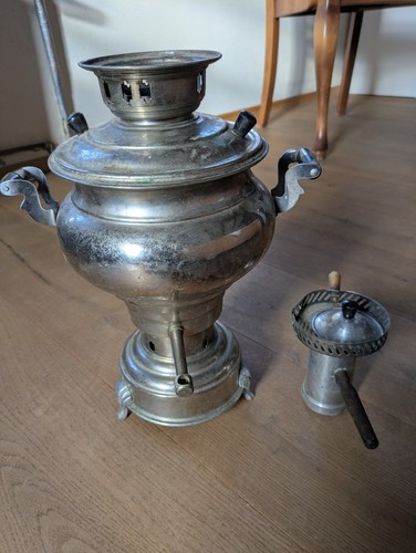 Samowar holzkohle russisch - ,