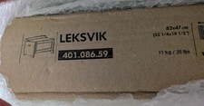 Ikea Leksvik Truhe - Antik gebeizt Holz - NEU und OVP 